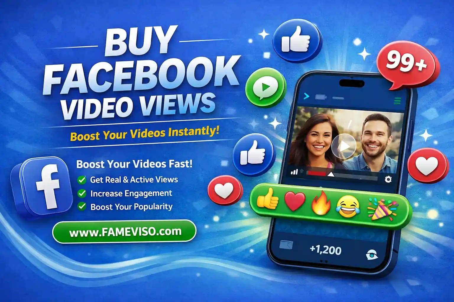 Buy Facebook Video Views
