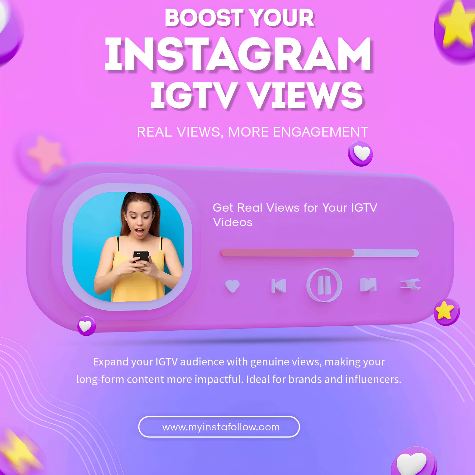 Buy Real IGTV Views Podcast Image