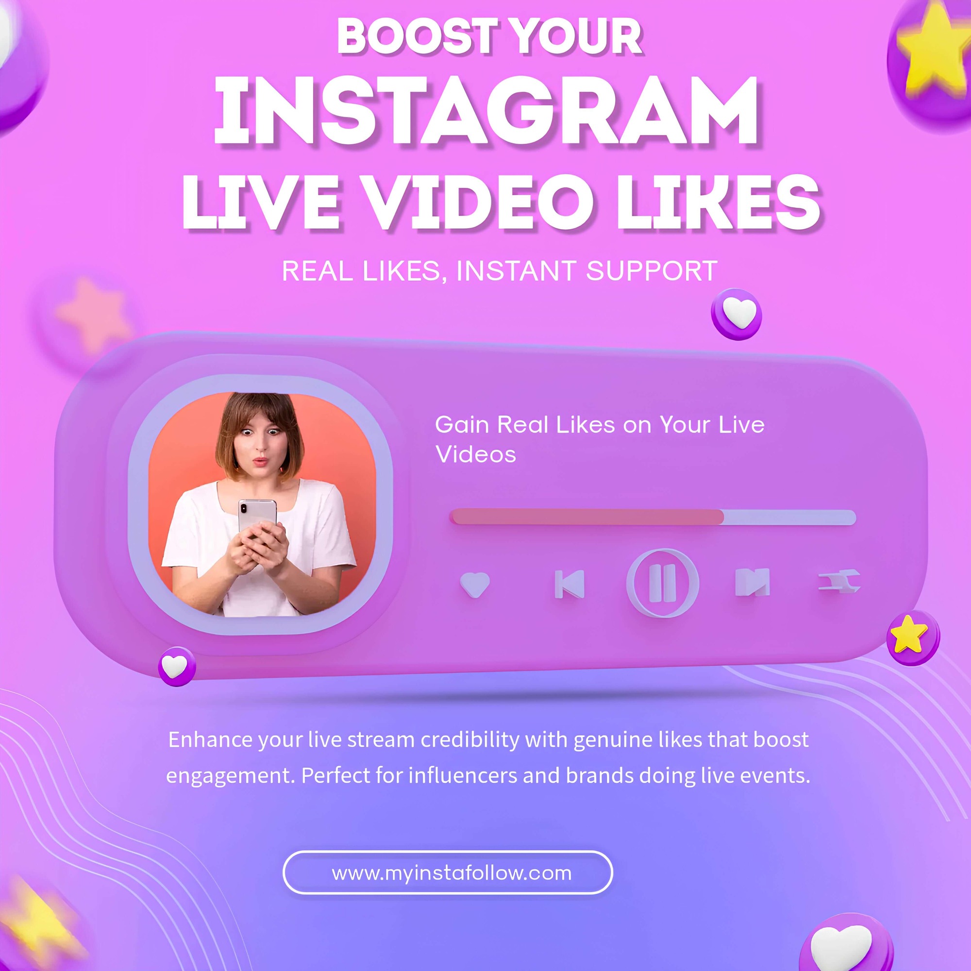 Buy Instagram Live Likes Podcast Image