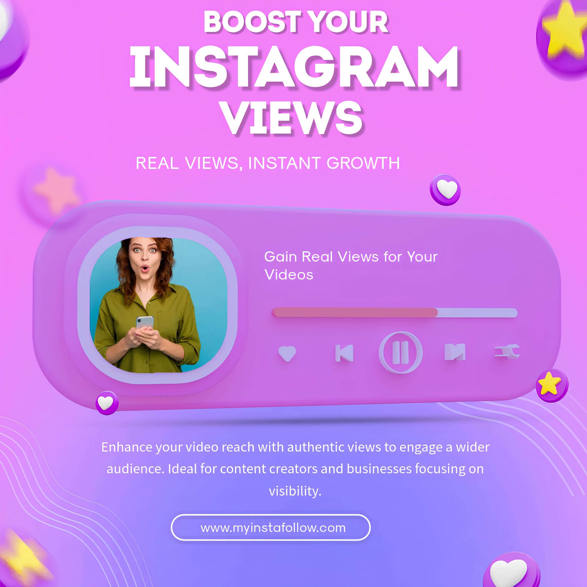 Buy Real Instagram Views Podcast Image