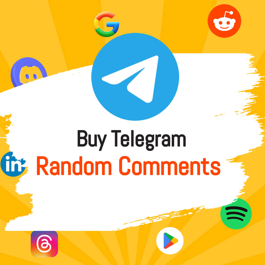Buy Telegram Random English Comments
