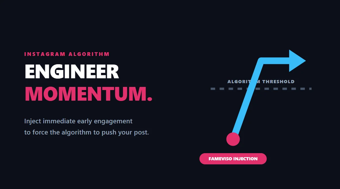 Bright colorful aura representing the injection of early momentum to bypass Instagram algorithm restrictions.