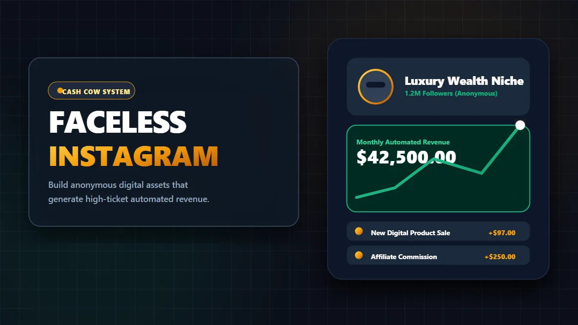 How to Grow a Faceless Instagram That Actually Makes Money