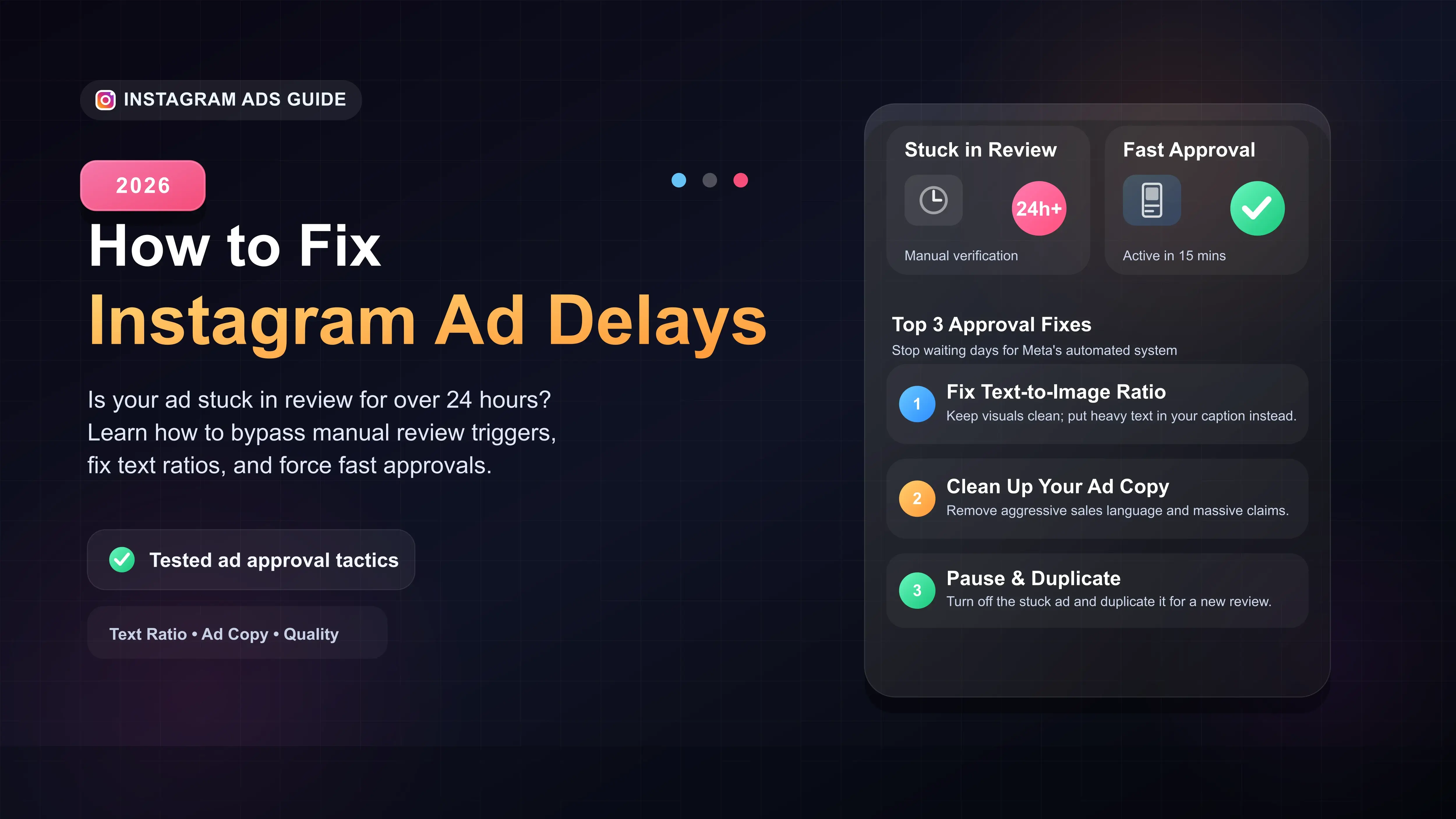 Why Your Instagram Ad is Stuck in Review (And How to Fix It)