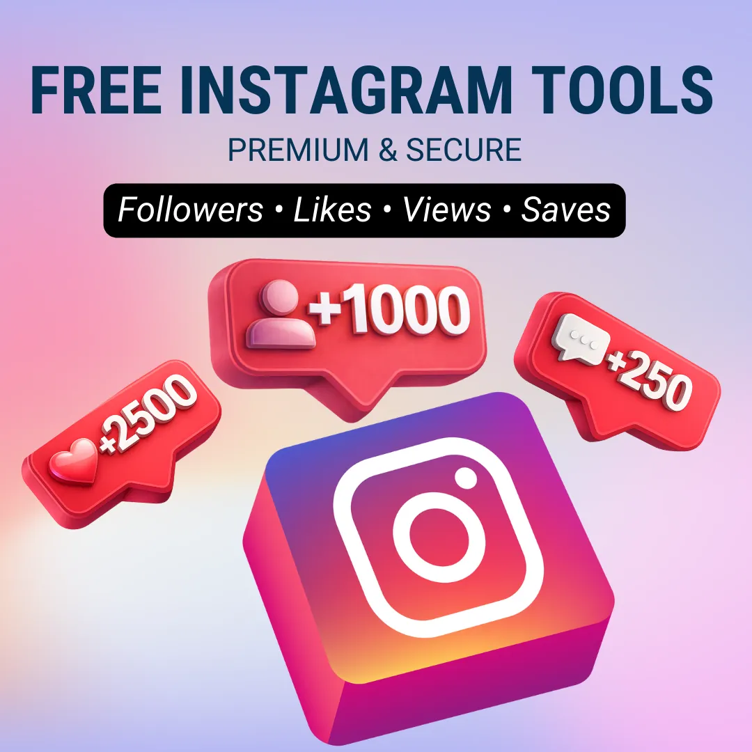 FameViso Free Instagram Tools Interface
