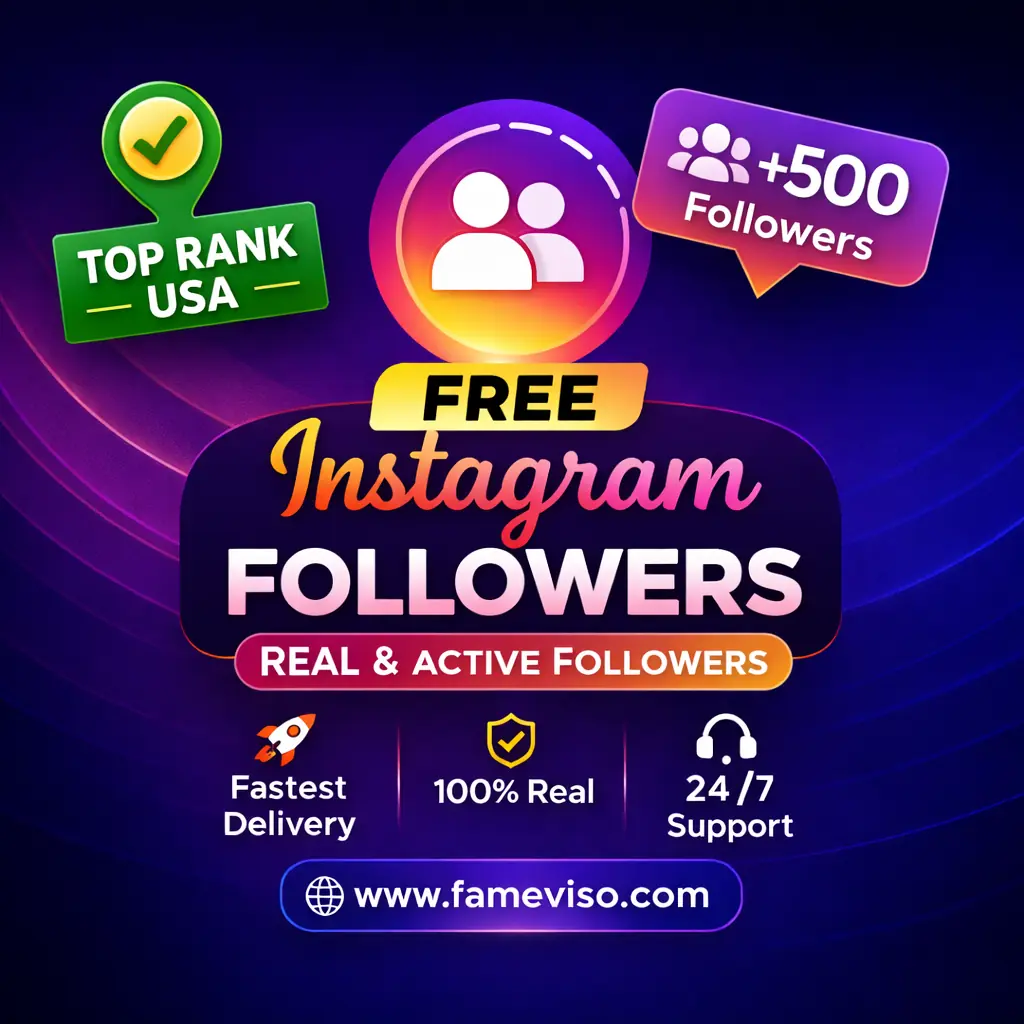 Free Instagram Followers trial by FameViso