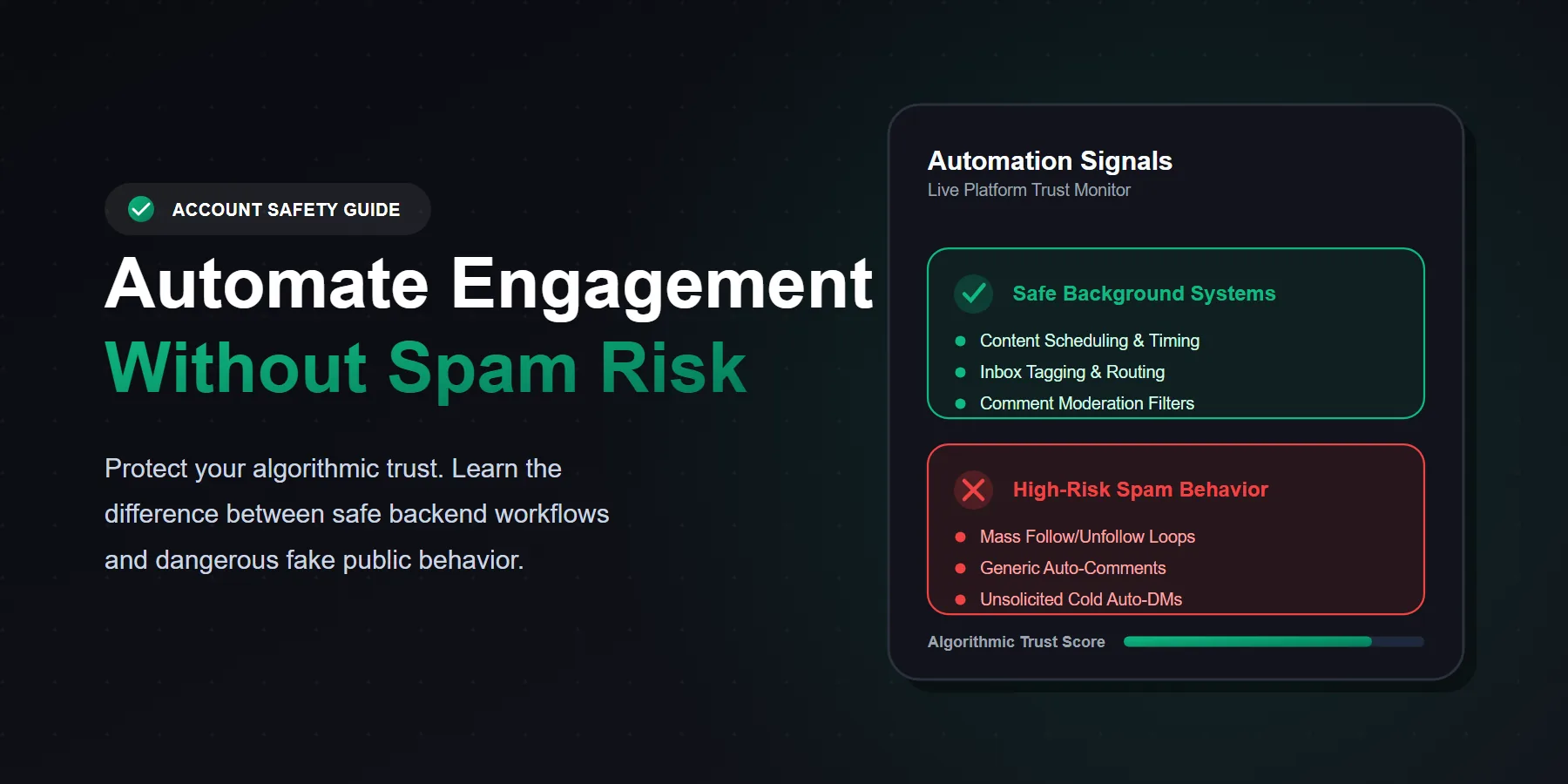 How to Automate Engagement Without Triggering Spam Risk