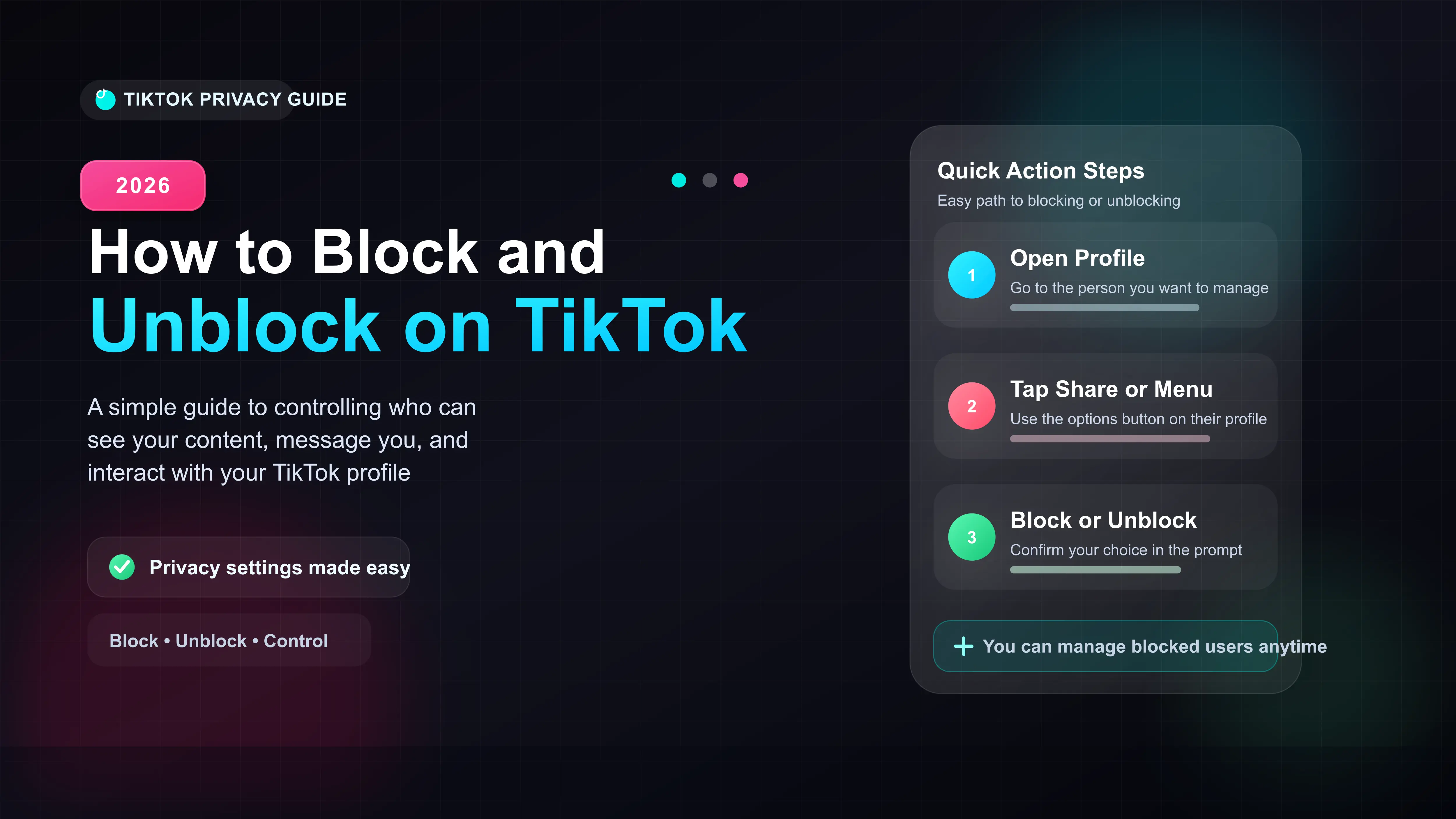 How to Block and Unblock Someone on TikTok