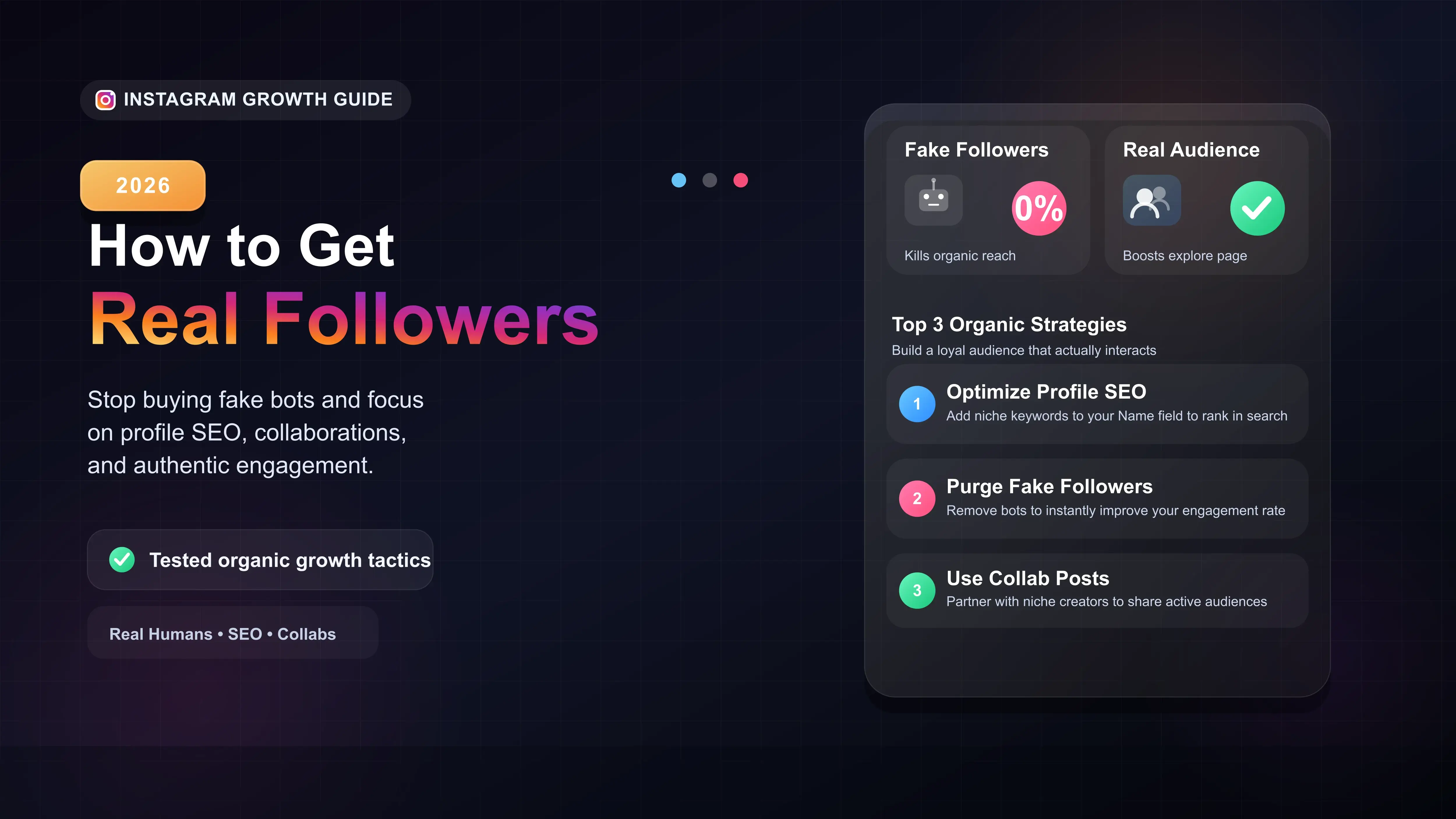 How to Get Real Instagram Followers (Zero Bots & Fakes)