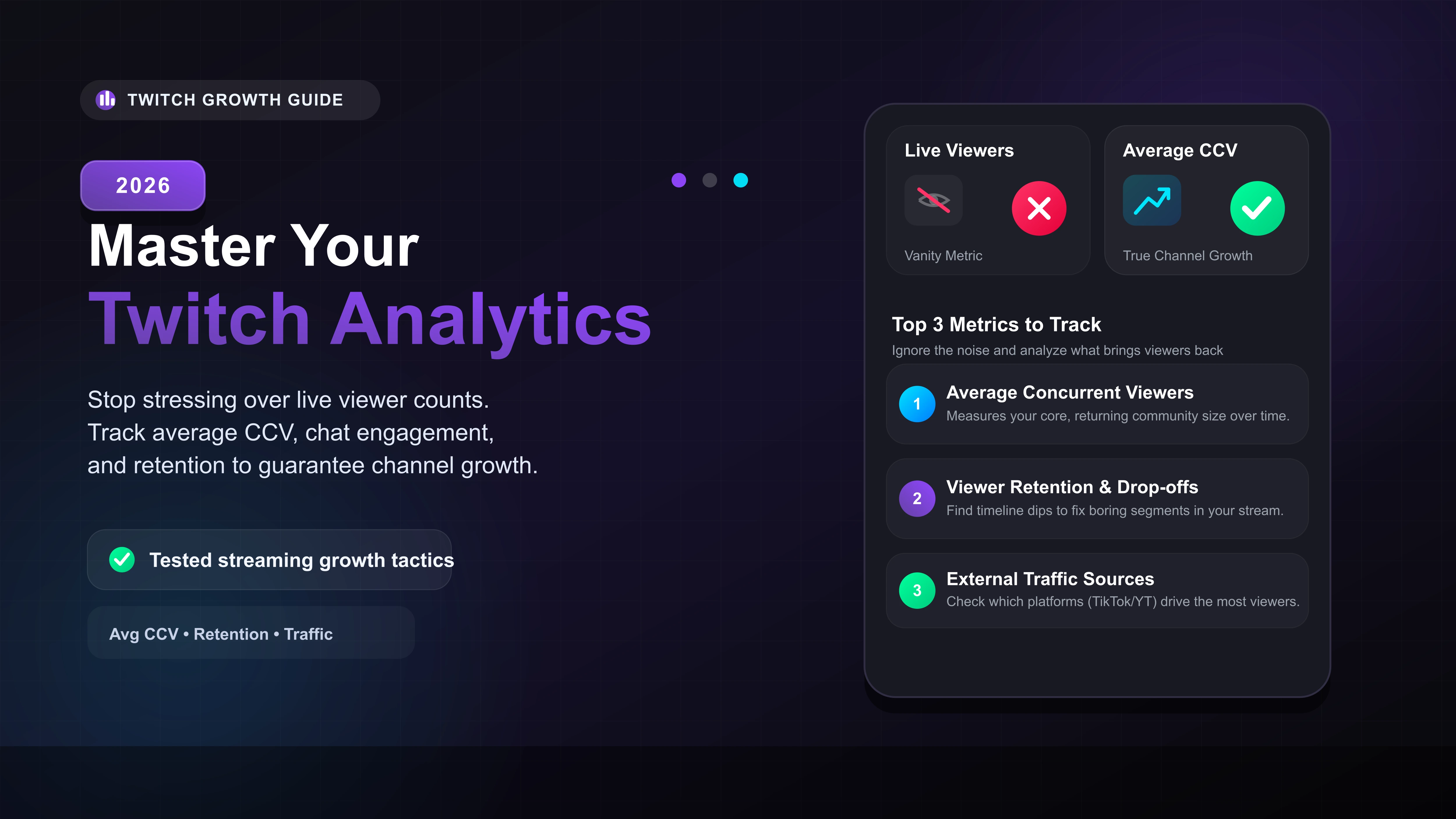 How to Use Twitch Analytics to Actually Grow Your Stream