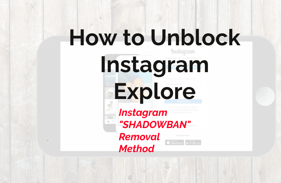 How to Unblock Instagram Explore | Instagram SHADOWBAN Removal Method