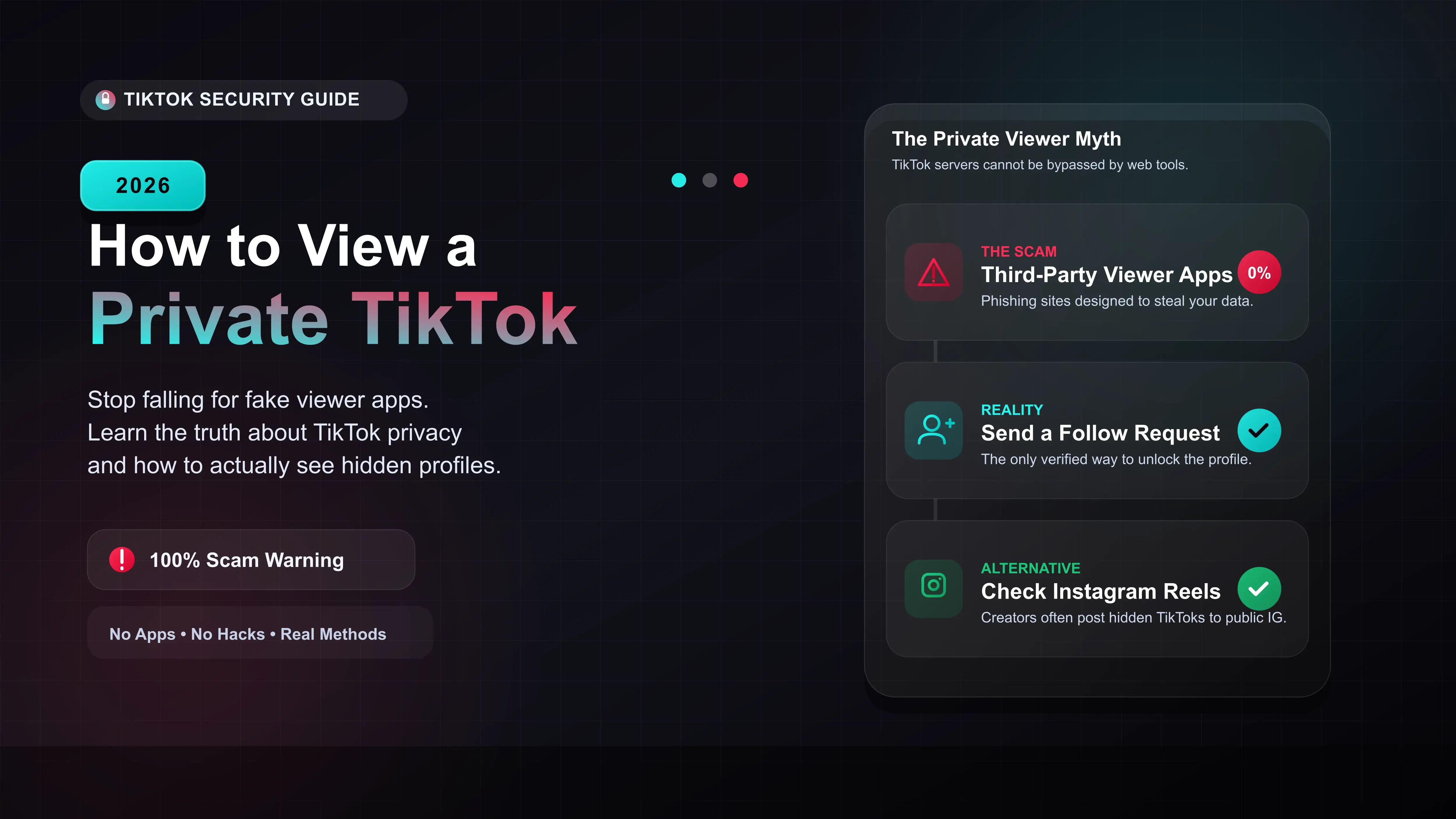 How to View a Private TikTok Account (And Scams to Avoid)