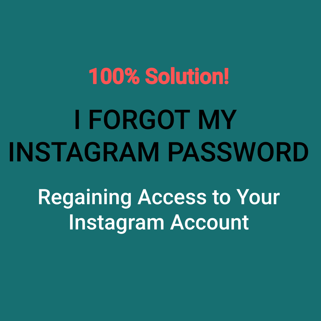 Forgot Your Instagram Password? How to Recover Your Account in 2026 (100% Success)