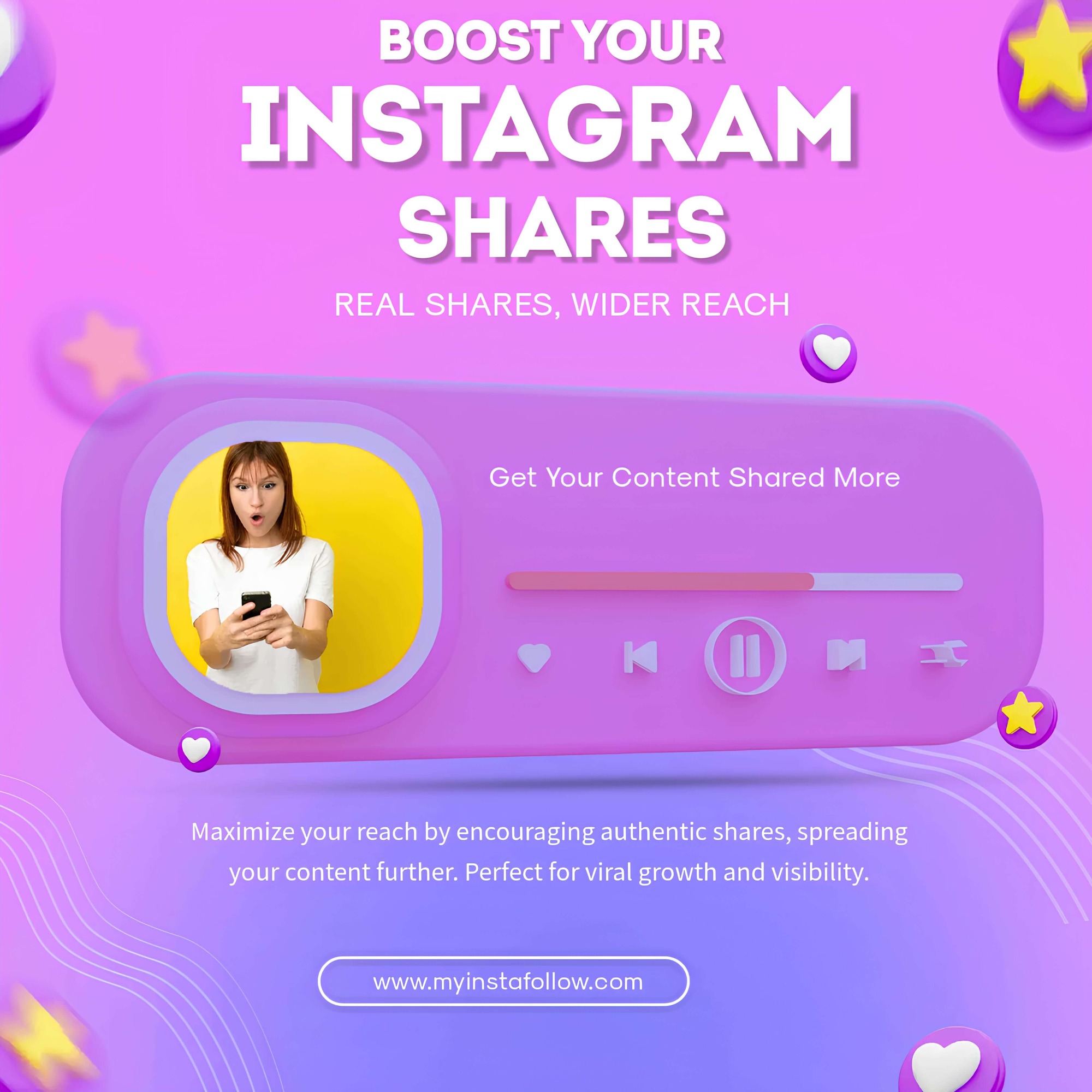 Buy Real Instagram Shares Podcast Image