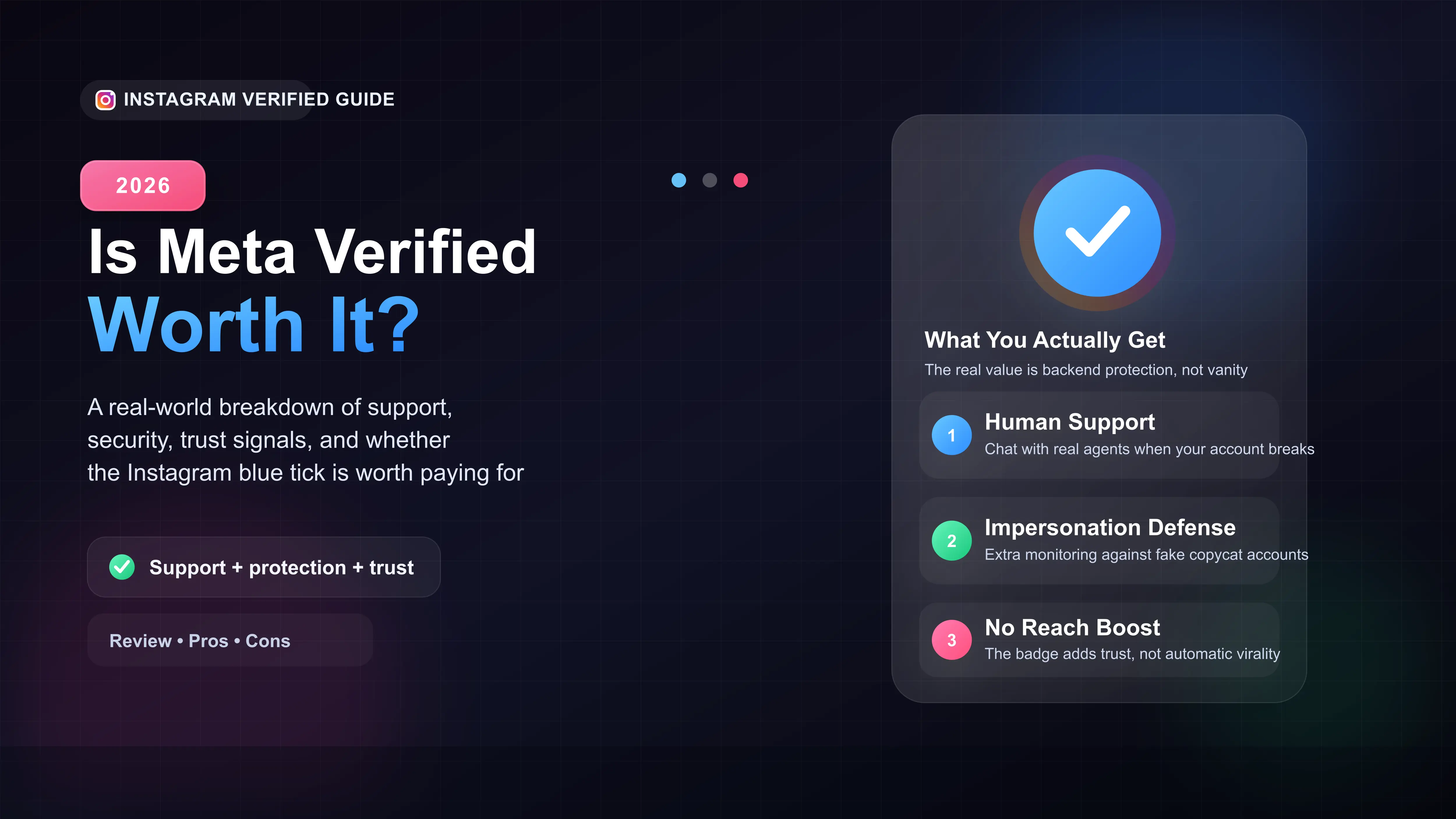 Is Meta Verified Worth It? The Real Pros and Cons