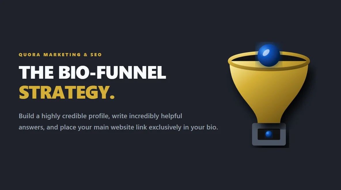 A photorealistic golden funnel elegantly guiding a glowing blue sphere into a secure vault.