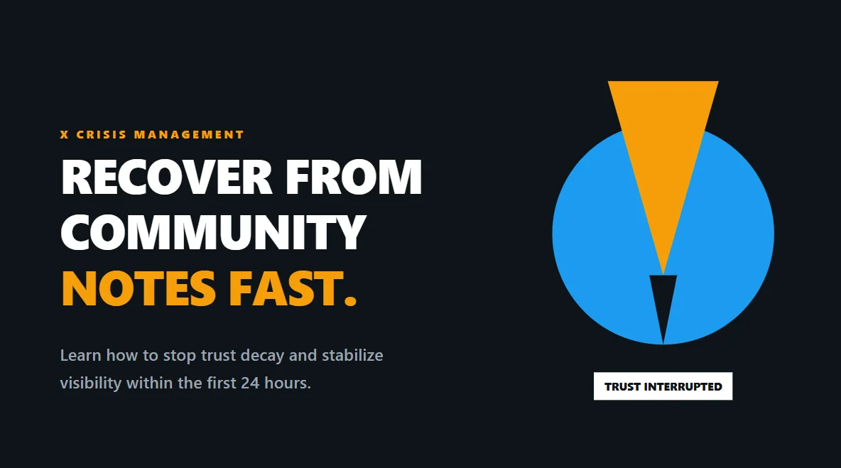 How Brands Recover From Community Notes on X