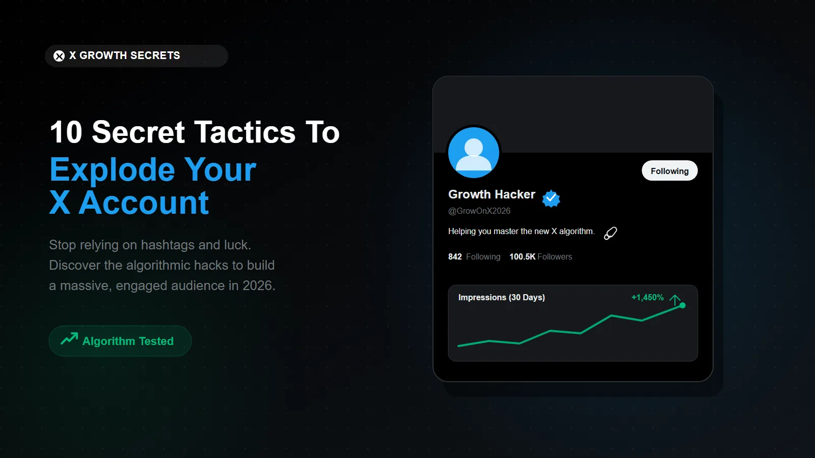 10 Secret Twitter (X) Growth Tactics to Explode Your Account
