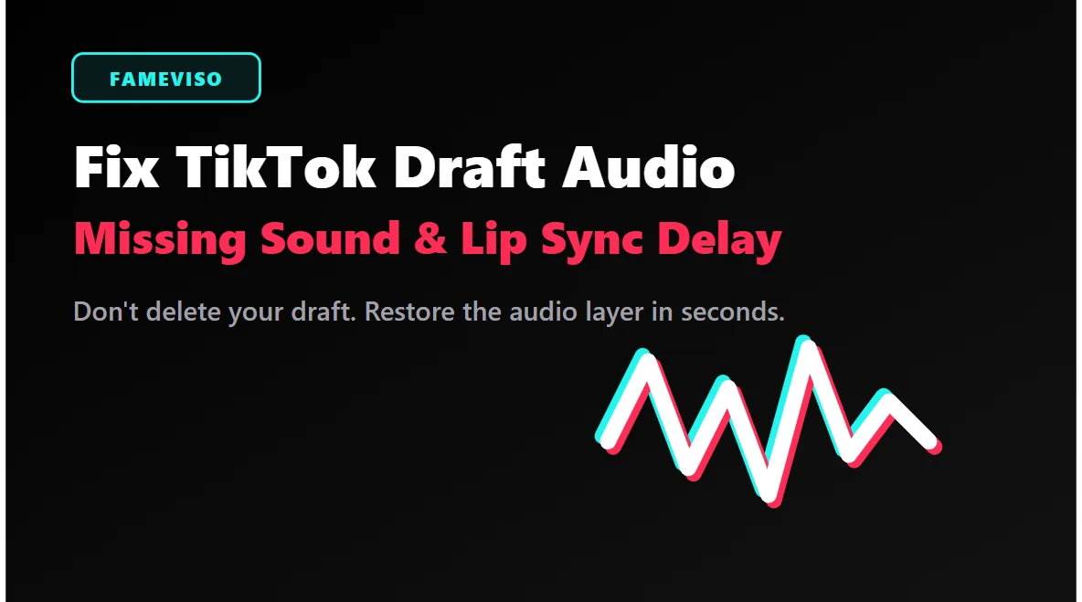 TikTok Draft Sound Bug: How to Fix Missing Audio and Sync Issues