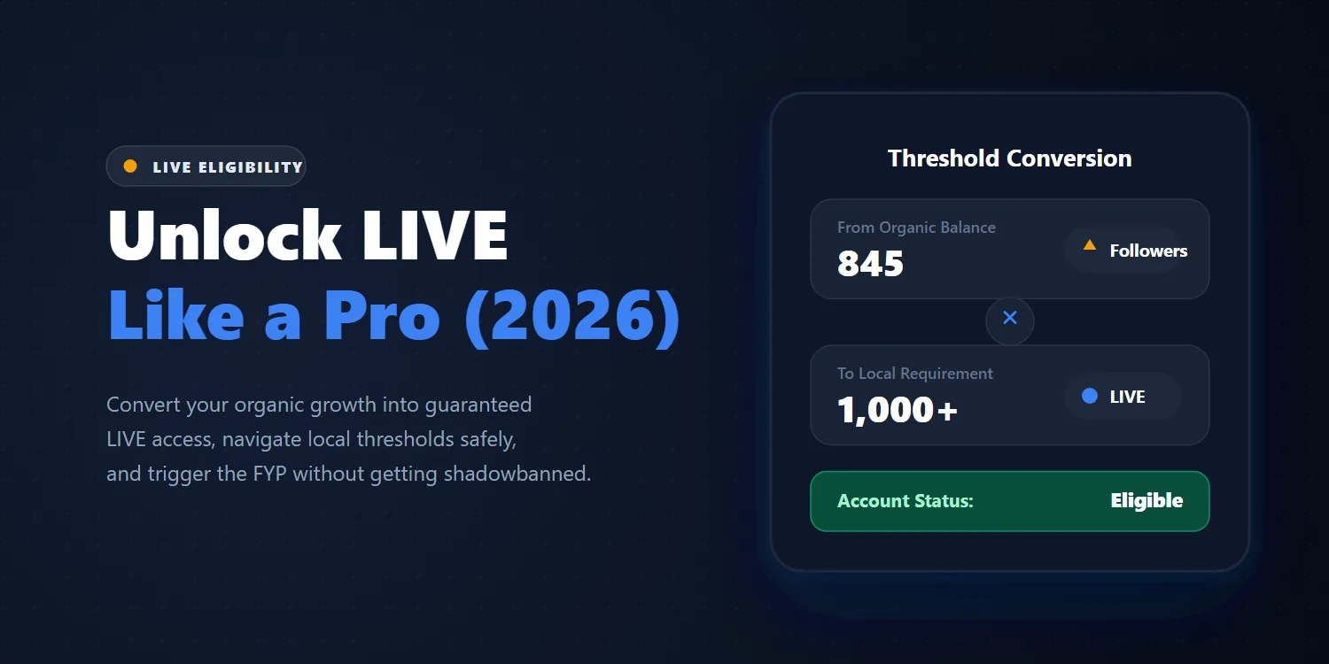 TikTok LIVE Without 1,000 Followers: What Works in 2026