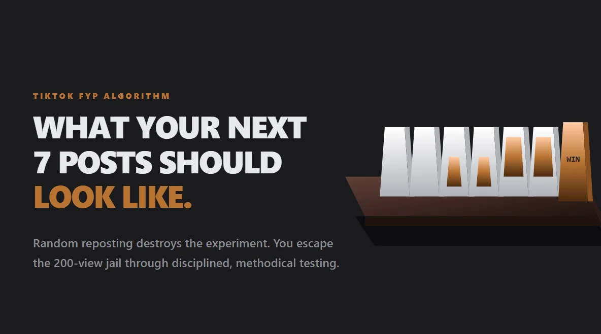 Seven meticulously arranged ceramic tiles on a walnut base, showing a progression from white to solid copper.